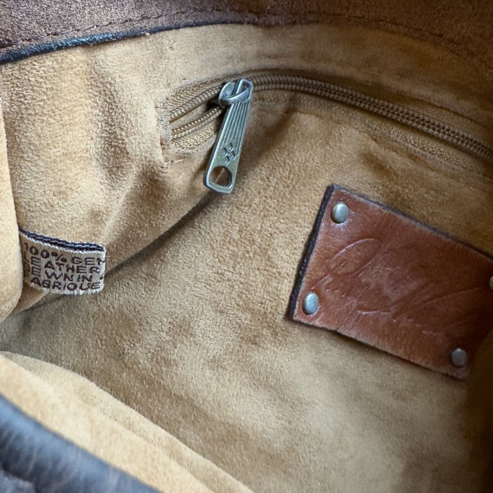 Patricia Nash Beaumont Leather Crossbody Purse - Picture 5 of 6